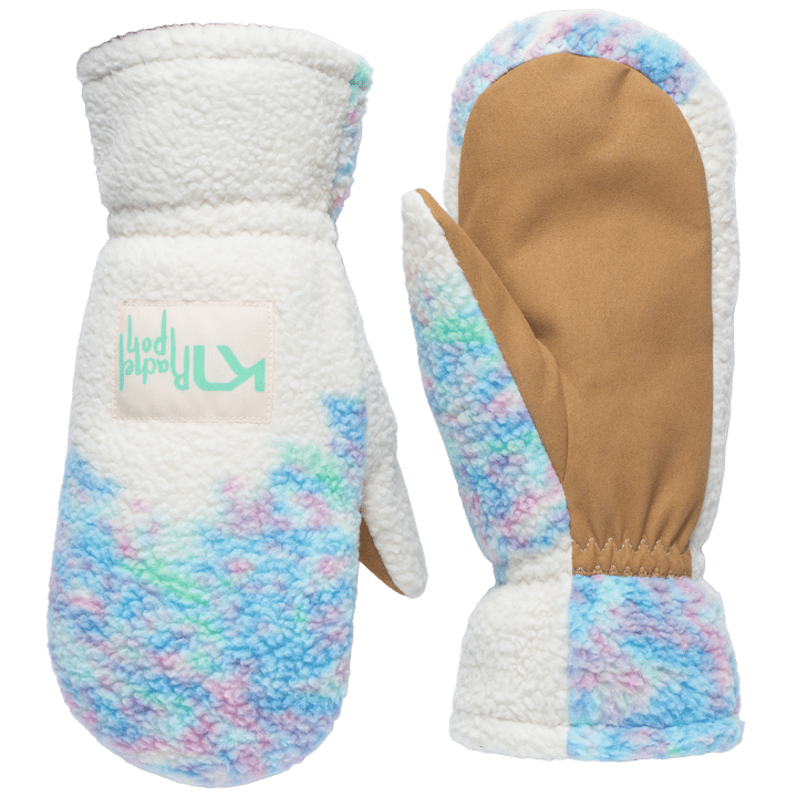 Kari Traa Women's Rothe Pile Mittens Bright Turquoise Kari Traa