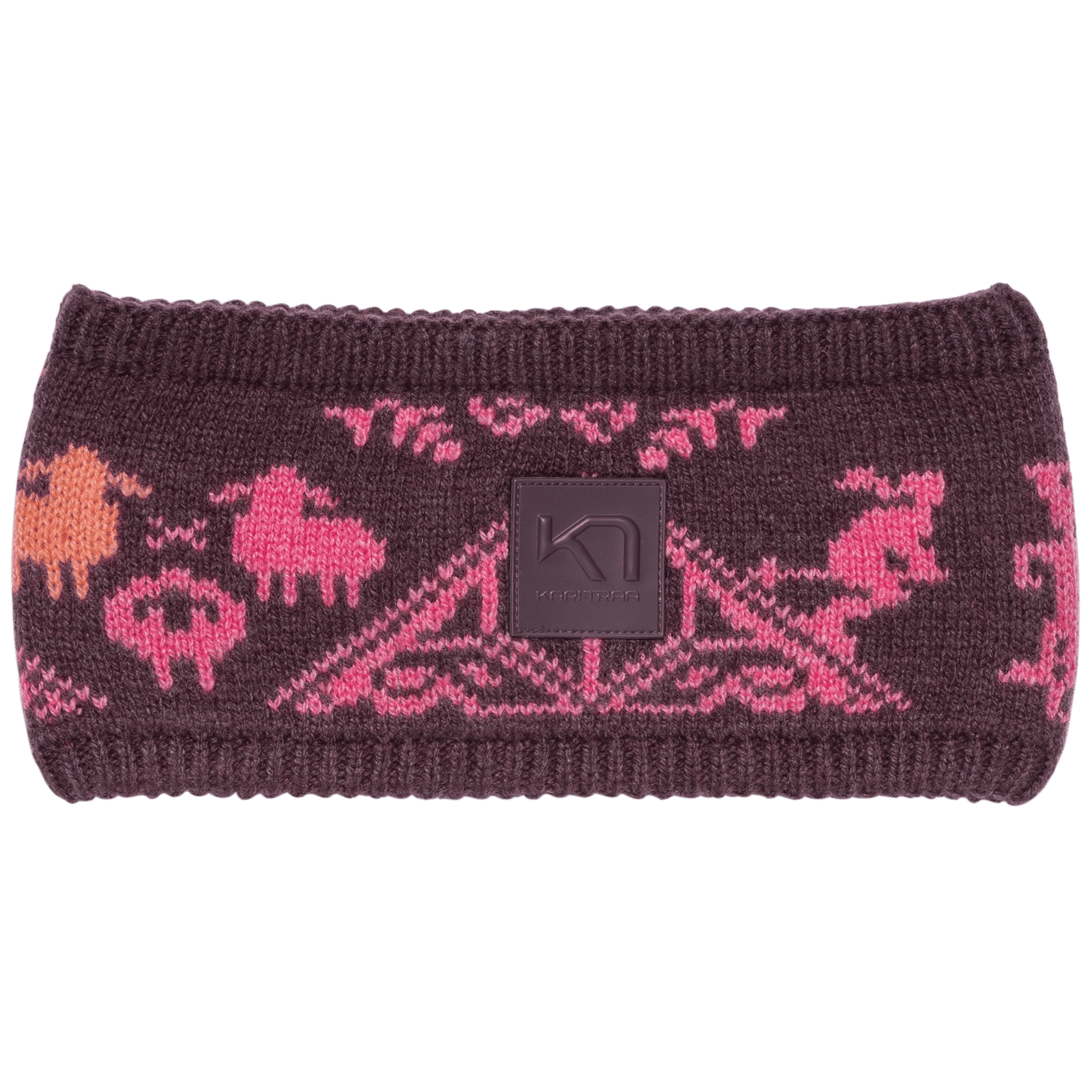 Kari Traa Women's Saga Knit Headband Cocoa Powder