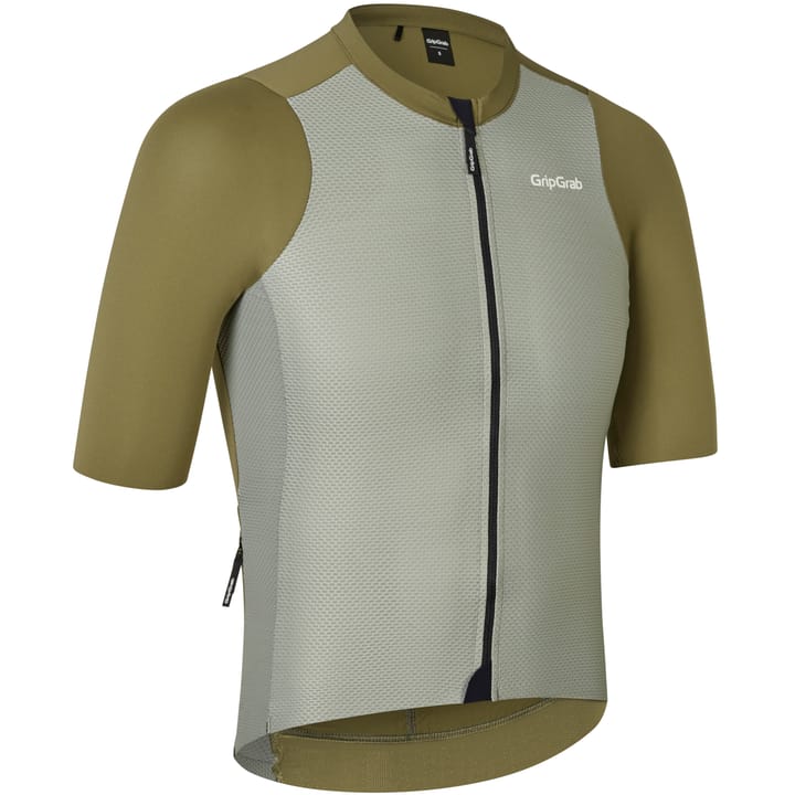 Gripgrab Men's Airflow Lightweight Short Sleeve Jersey Olive Green Gripgrab