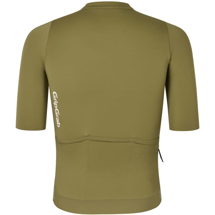 Gripgrab Men's Airflow Lightweight Short Sleeve Jersey Olive Green Gripgrab