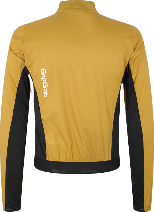 Gripgrab Men's Gripgrab Pacr Windproof Lightweight Jacket Mustard Yellow Gripgrab