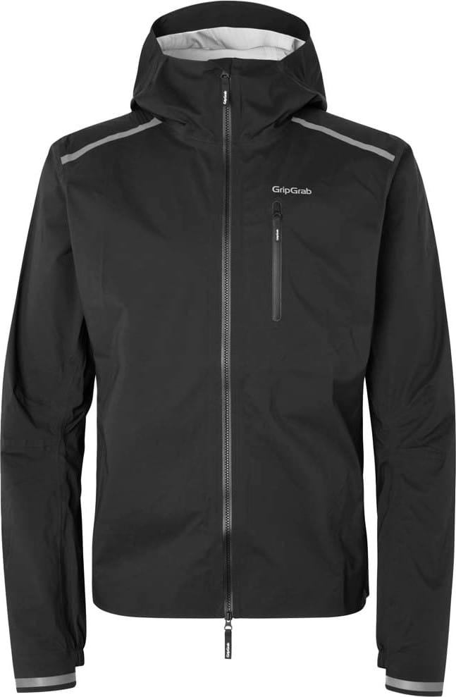 Gripgrab Unisex GripGrab EXPLR Waterproof Lightweight Jacket Black Gripgrab