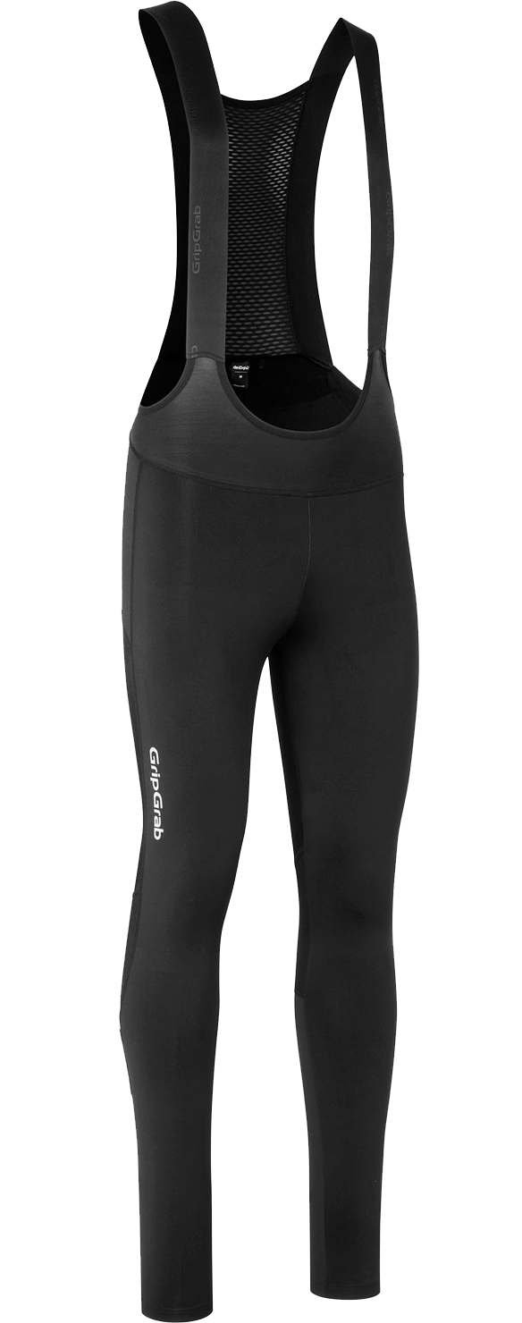 Gripgrab Men's Gripgrab Pacr Water-Resistant Bib Tights Black