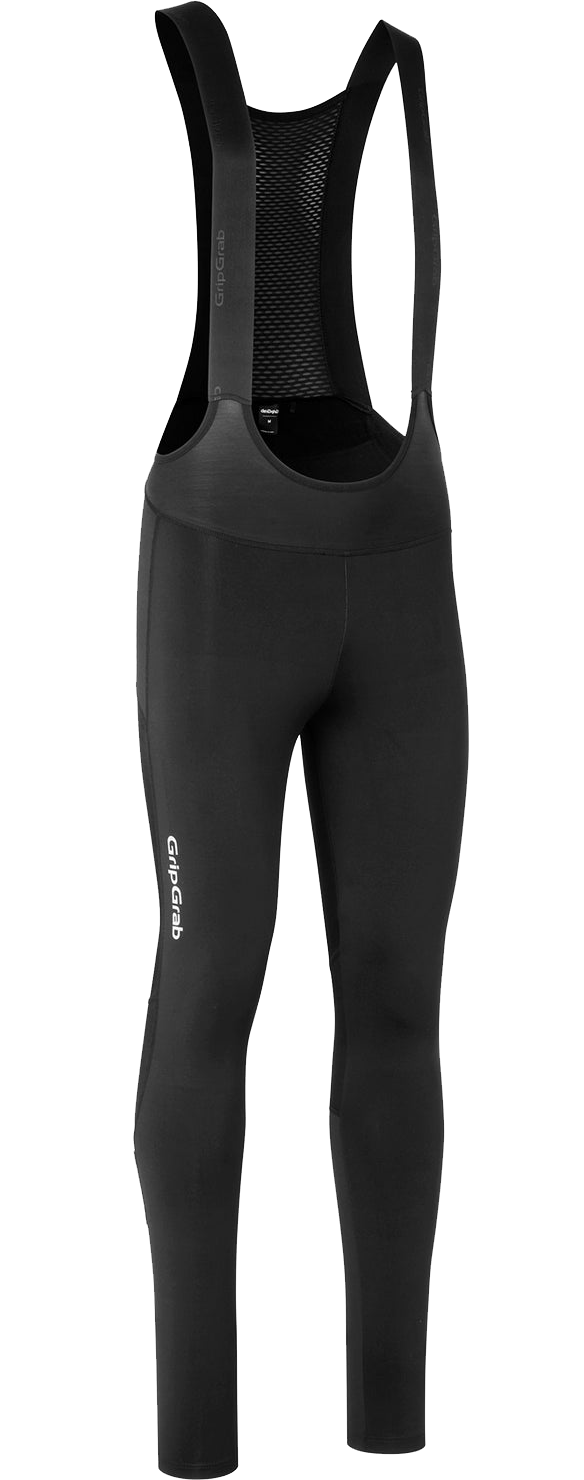 Gripgrab Men's Gripgrab Pacr Water-Resistant Bib Tights Black Gripgrab