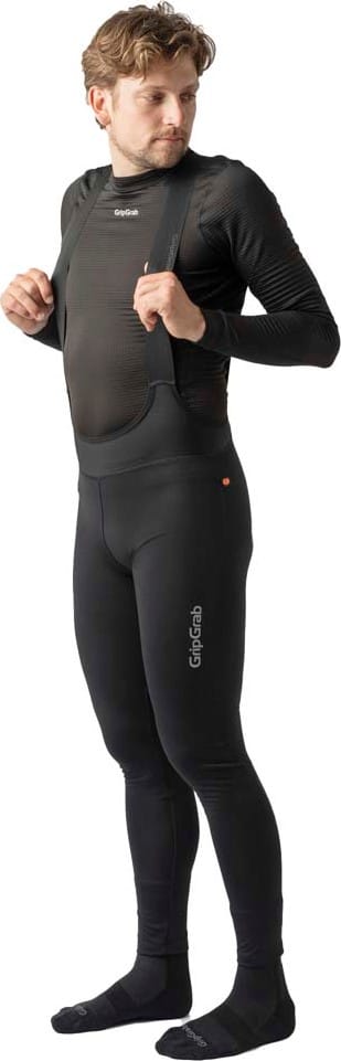 Gripgrab Men's Gripgrab Pacr Water-Resistant Bib Tights Black Gripgrab