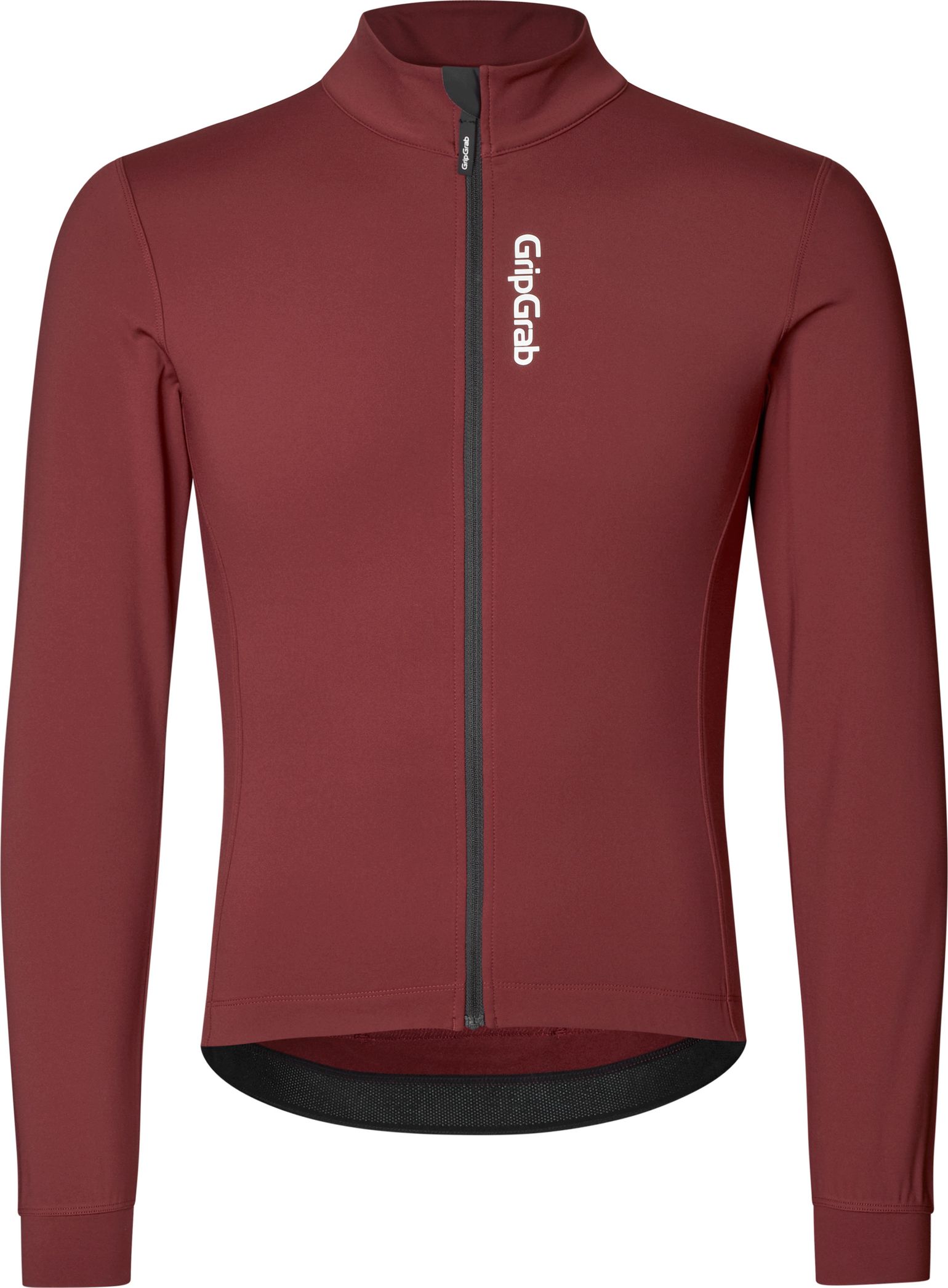 Gripgrab Men's RIDE Thermal Long Sleeve Jersey Dark Red