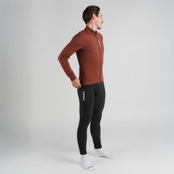 Gripgrab Men's Gripgrab Ride Thermal Long Sleeve Jersey Dark Red Gripgrab Gripgrab Men's Gripgrab Ride Thermal Long Sleeve Jersey Dark Red Gripgrab