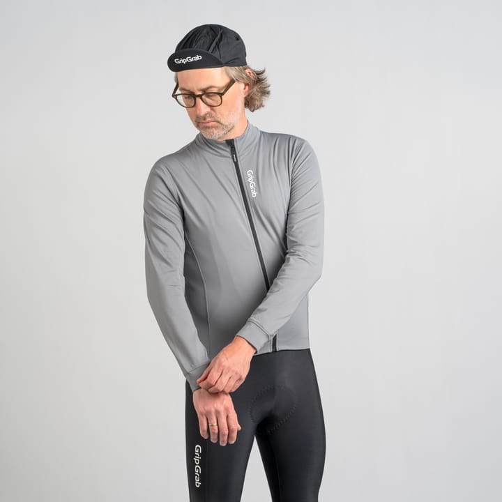 Gripgrab Men's RIDE Thermal Long Sleeve Jersey Grey Gripgrab