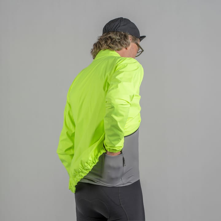 Gripgrab Men's RIDE Waterproof Lightweight Jacket Yellow Hi-vis Gripgrab