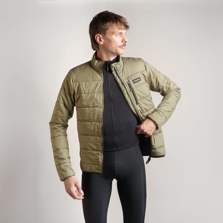 Gripgrab Men's Gripgrab Explore Insulated Jacket Olive Green Gripgrab