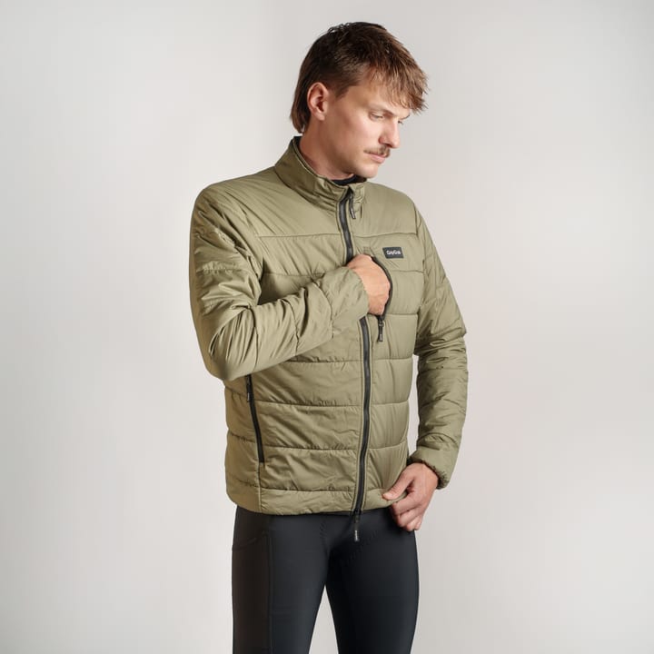 Gripgrab Men's Gripgrab Explore Insulated Jacket Olive Green Gripgrab
