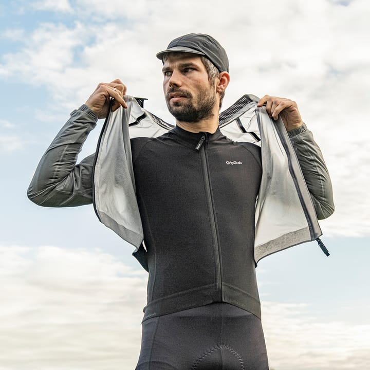 Gripgrab Men's PACR Emergency Jacket Transparent Gripgrab