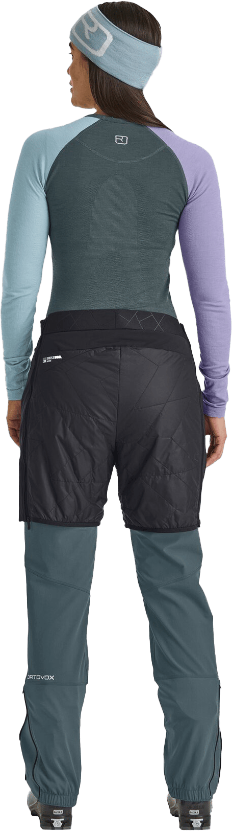 Ortovox Women's Swisswool Piz Boè Shorts Black Raven Ortovox