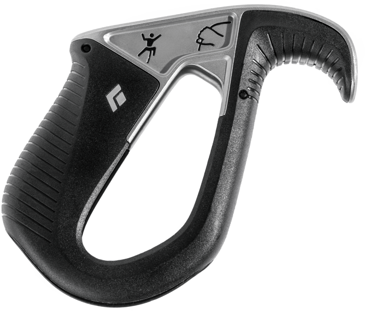 Black Diamond Atc-Pilot Belay Device Black Black Diamond