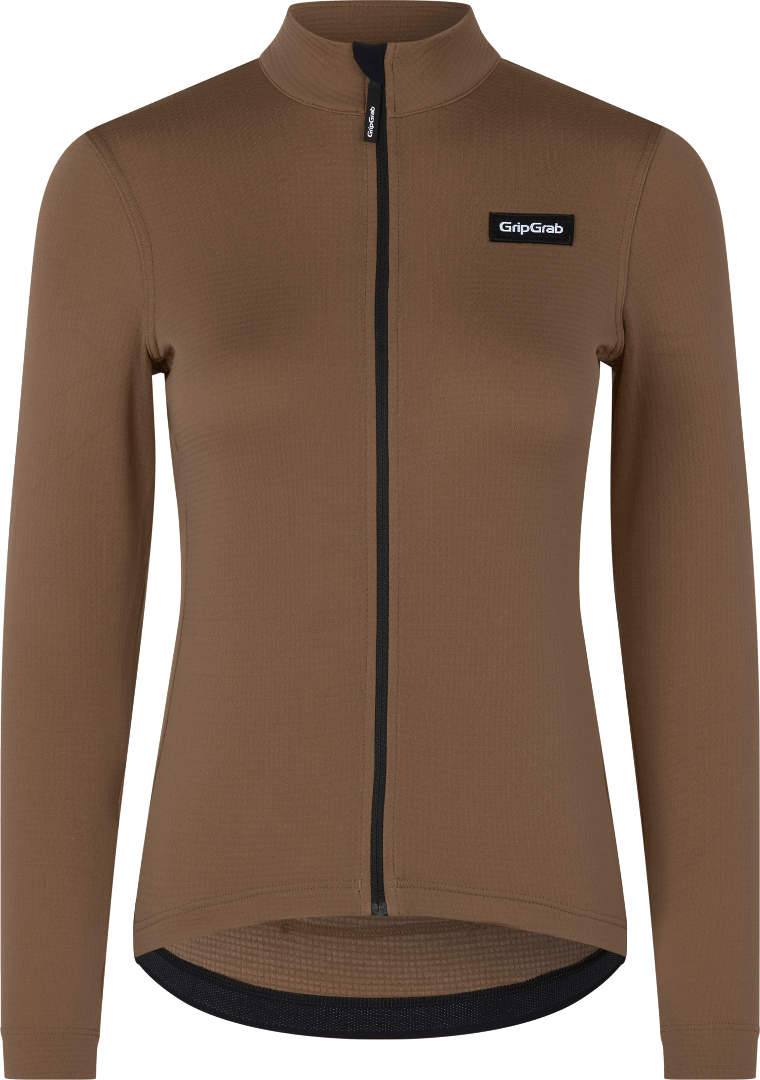 Gripgrab Women's EXPLR Merinotech Thermal Long Sleeve Jersey Brown