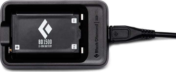 Black Diamond Bd 1500 Battery & Charger Black Black Diamond