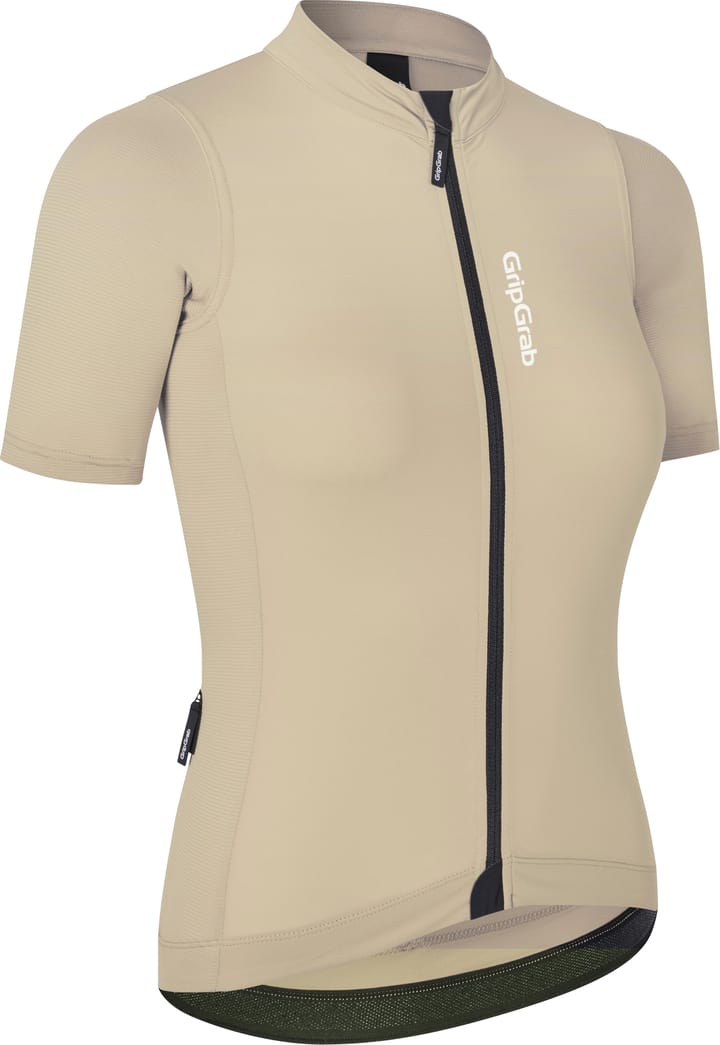 Gripgrab Women's Ride Short Sleeve Jersey Beige Gripgrab