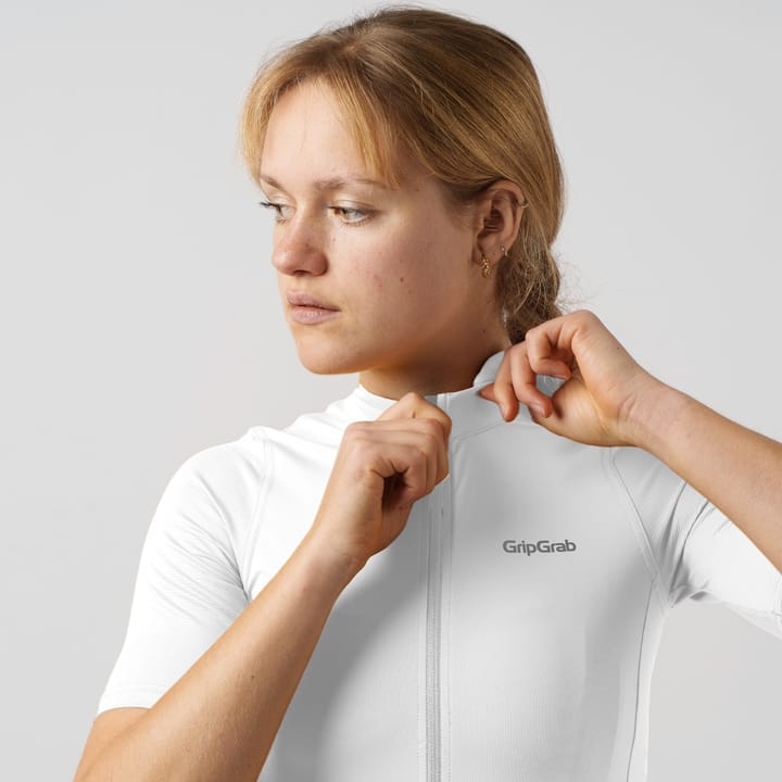 Gripgrab Women's Ride Short Sleeve Jersey White Gripgrab