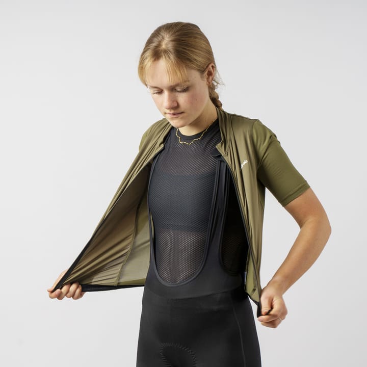 Gripgrab Women's Ride Short Sleeve Jersey Olive Green Gripgrab