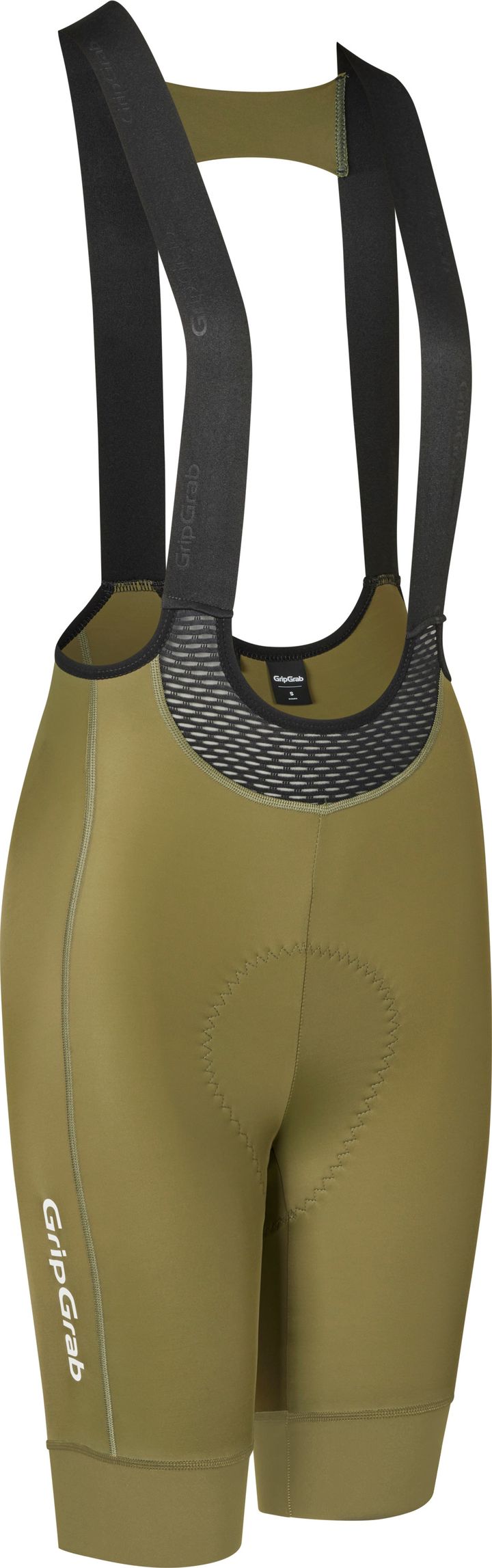 Gripgrab Women's GripGrab PACR Bib Shorts Olive Green Gripgrab