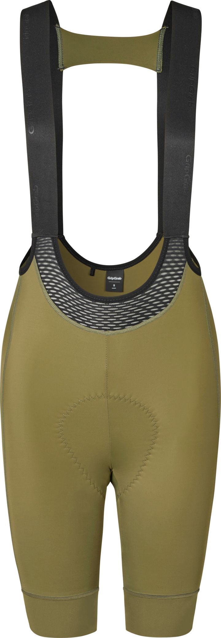 Gripgrab Women's GripGrab PACR Bib Shorts Olive Green Gripgrab