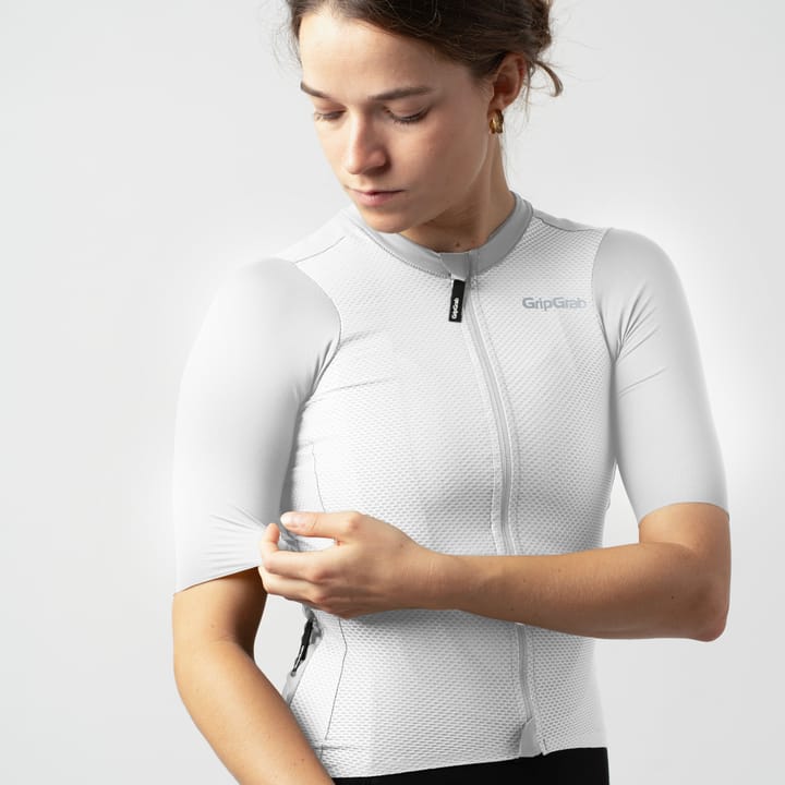 Gripgrab Women's GripGrab PACR Lightweight Short Sleeve Jersey White Gripgrab