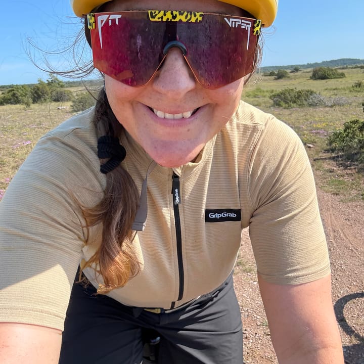 Gripgrab Women's GripGrab EXPLR Merinotech Short Sleeve Jersey Beige Gripgrab