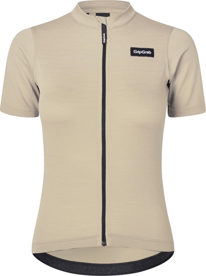 Gripgrab Women's GripGrab EXPLR Merinotech Short Sleeve Jersey Beige Gripgrab