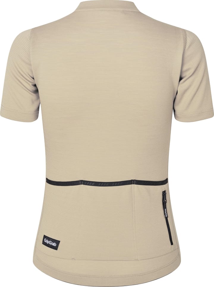 Gripgrab Women's GripGrab EXPLR Merinotech Short Sleeve Jersey Beige Gripgrab