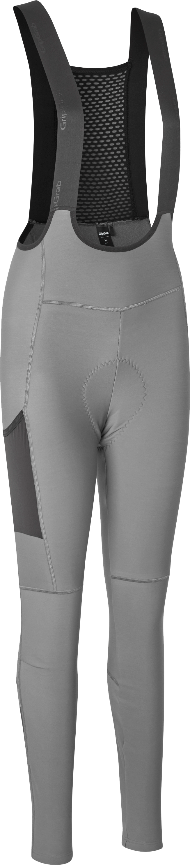 Gripgrab Women's PACR Thermal Bib Tights Grey Gripgrab