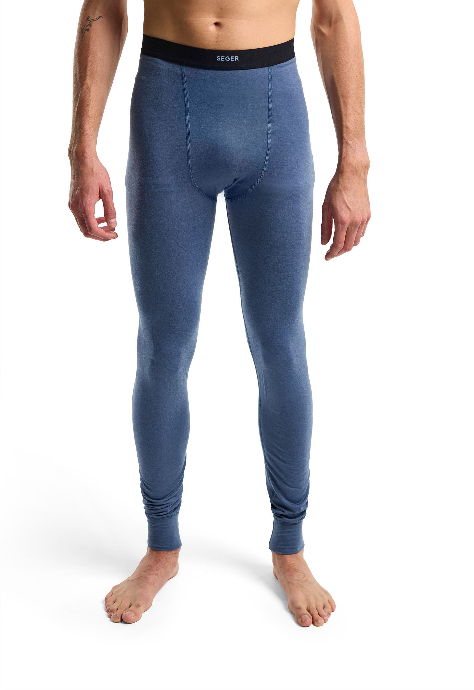 Seger Men's Termowool 150g Long Johns Dusty Blue