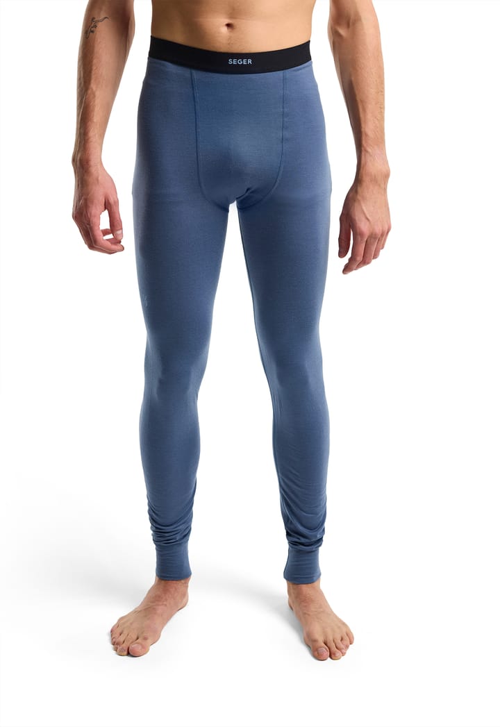 Seger Men's Termowool 150g Long Johns Dusty Blue Seger
