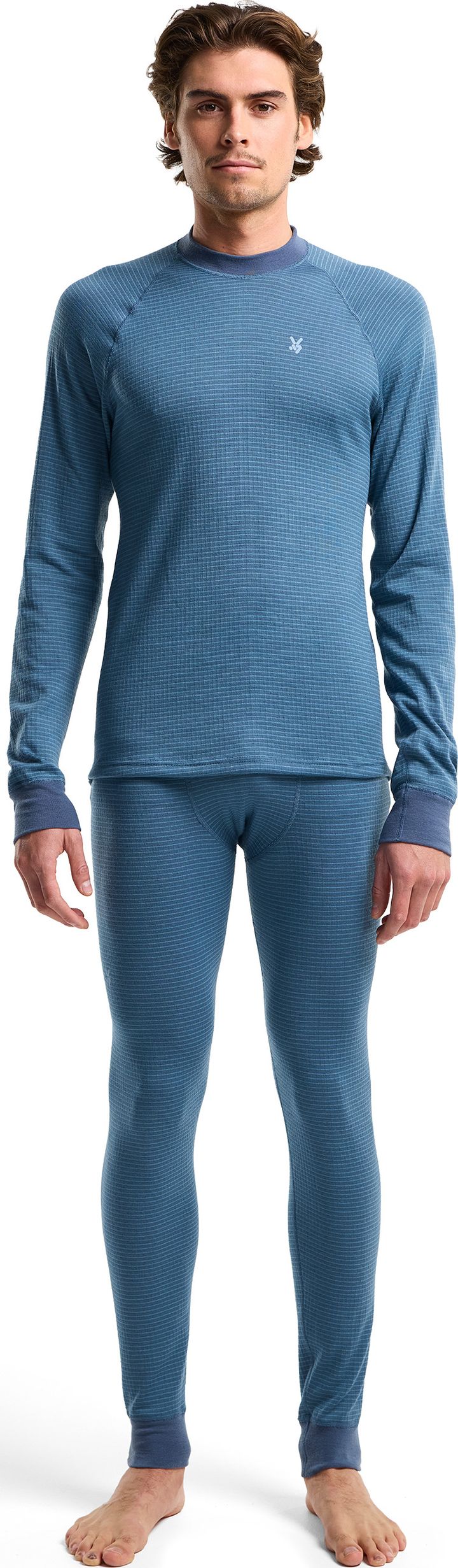 Seger Men's Termowool 200g Frotté Set Dusty Blue Seger