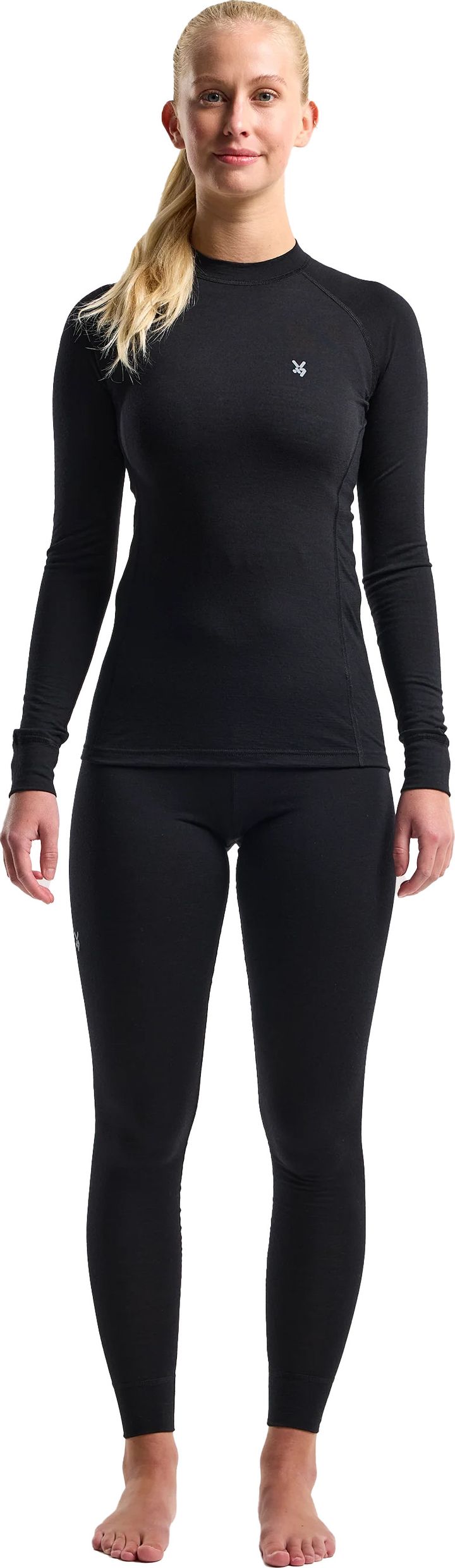Seger Women's Termowool 150g Round Neck Black Seger
