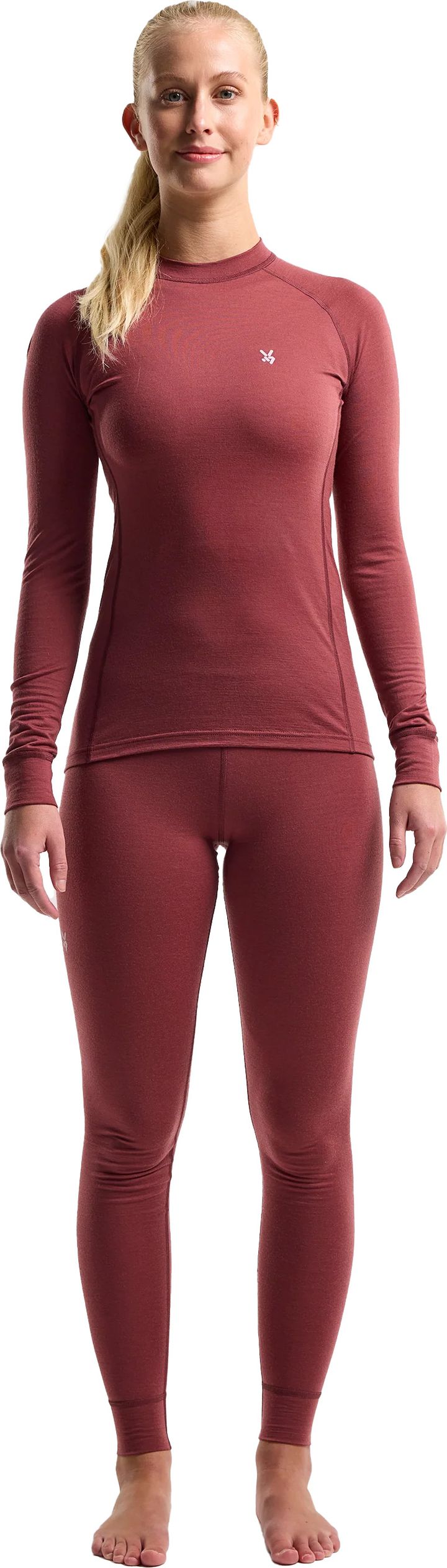 Seger Women's Termowool 150g Round Neck Rouge Seger