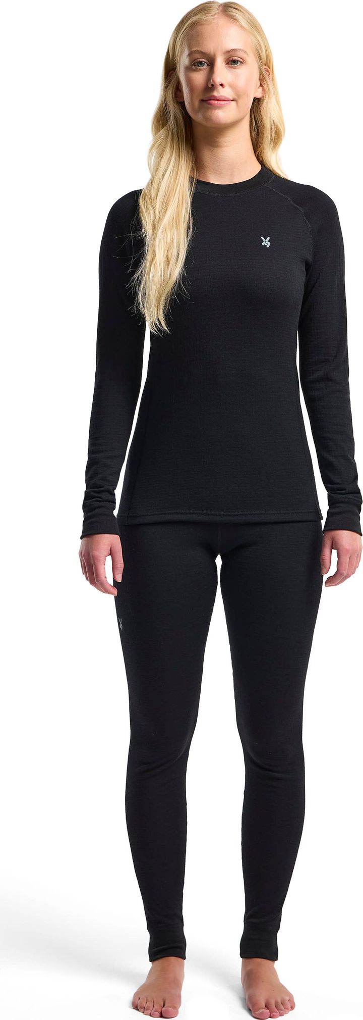 Seger Women's Termowool 200g Frotté Set  Black Seger