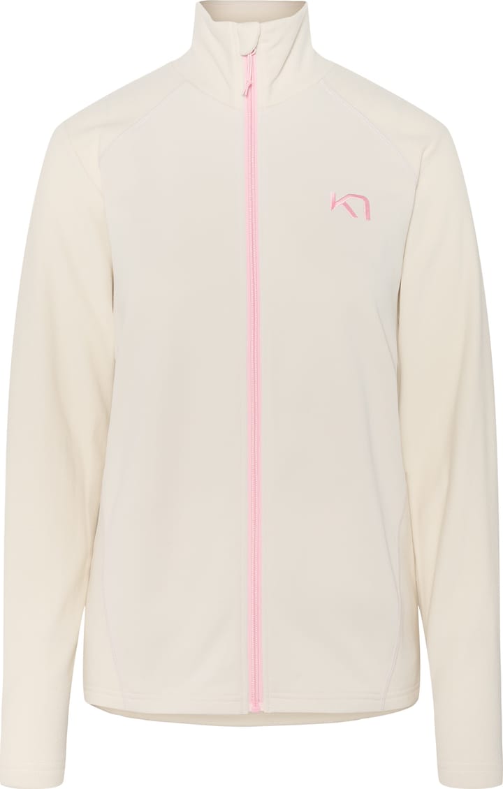 Kari Traa Women's Kari Full Zip Fleece Light Beige Kari Traa