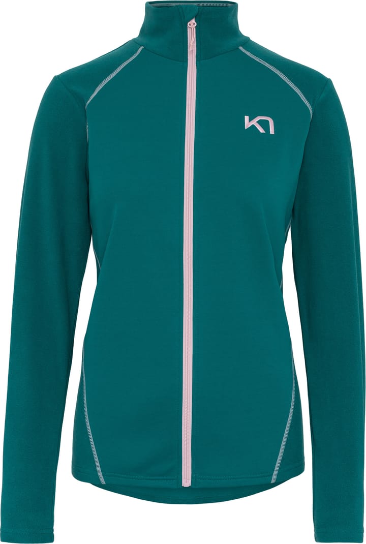 Kari Traa Women's Kari Full Zip Fleece Peacock Kari Traa