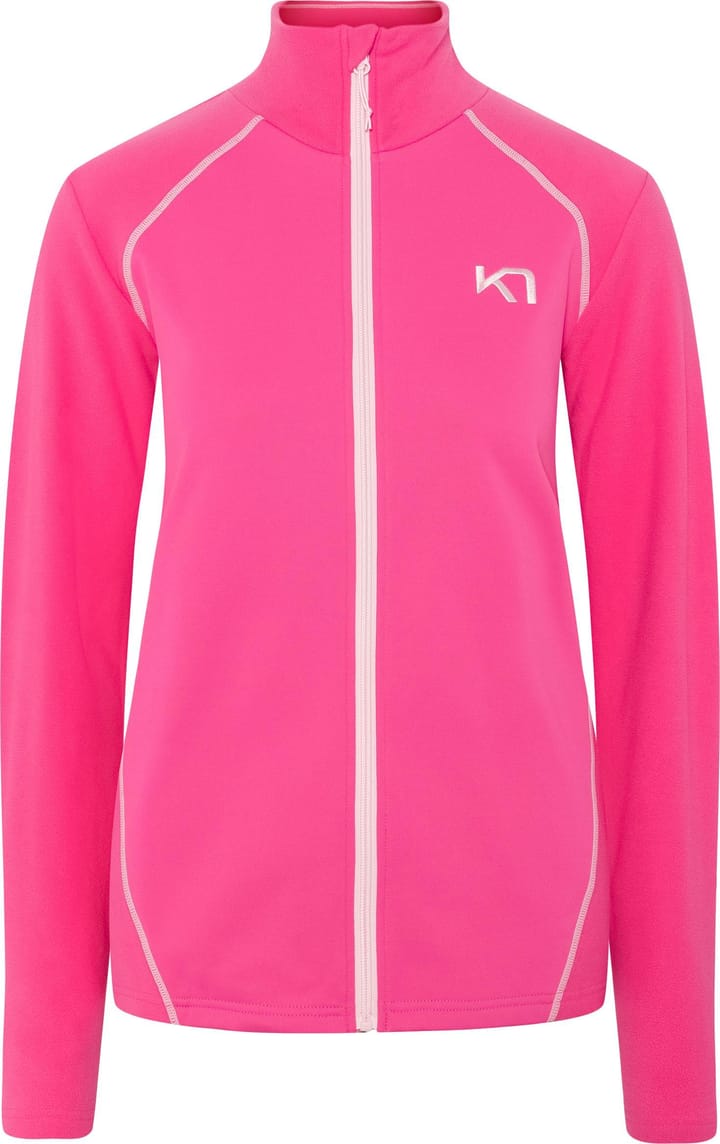 Kari Traa Women's Kari Full Zip Fleece Bright Pink Kari Traa
