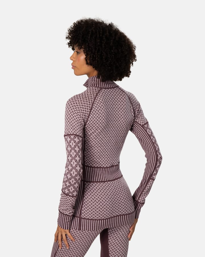 Kari Traa Women's Smekker Half Zip Cocoa Powder Kari Traa