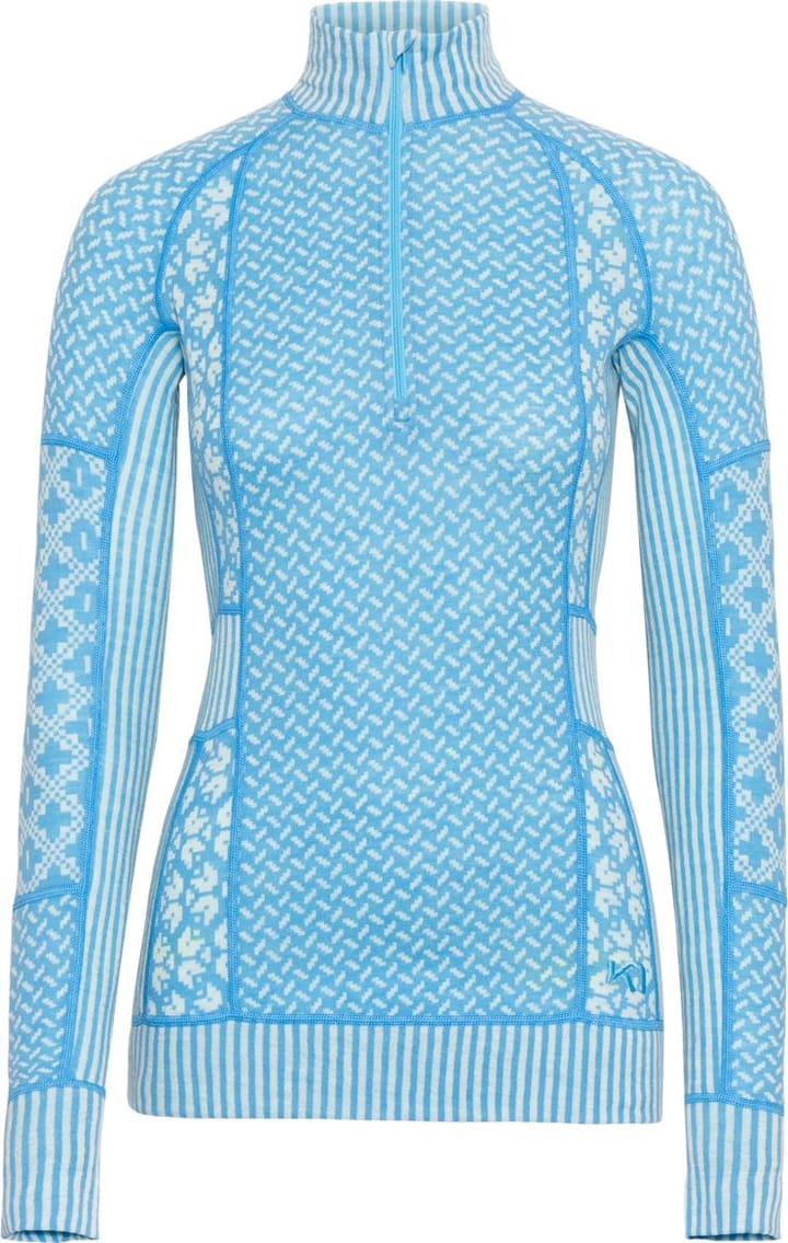 Kari Traa Women's Smekker Half Zip Ocean Kari Traa