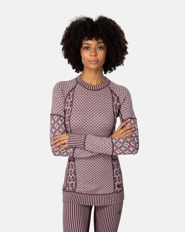 Kari Traa Women's Smekker Long Sleeve Cocoa Powder Kari Traa
