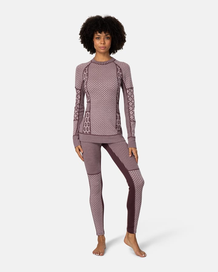 Kari Traa Women's Smekker Long Sleeve Cocoa Powder Kari Traa