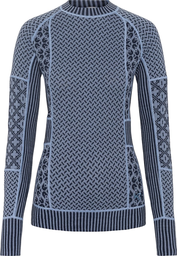 Kari Traa Women's Smekker Long Sleeve Pastel Light Blue Kari Traa