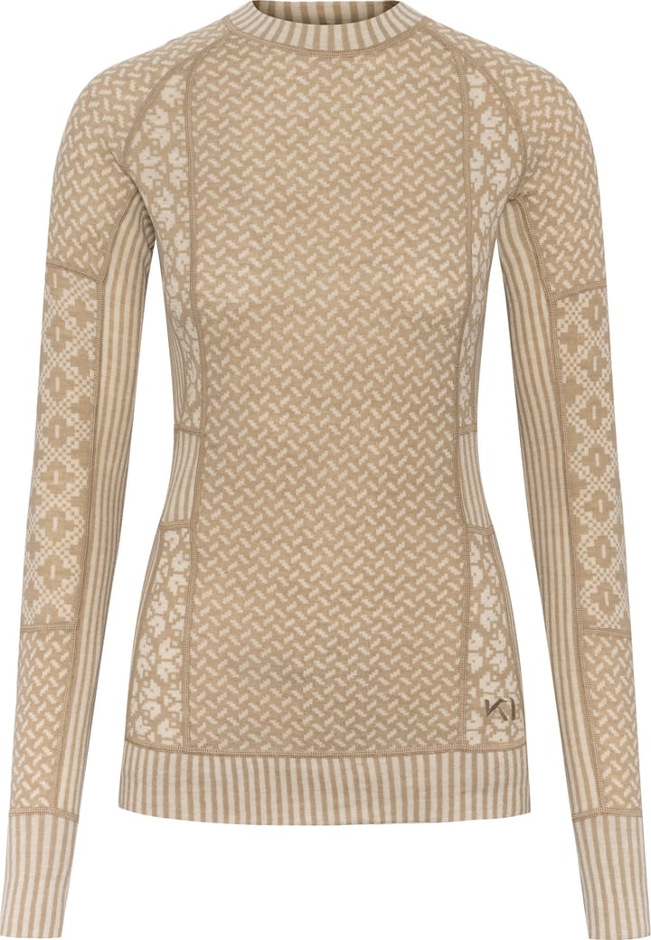 Kari Traa Women's Smekker Long Sleeve Mocha Kari Traa