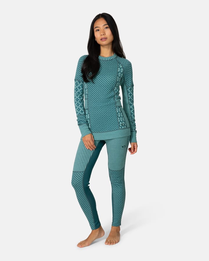 Kari Traa Women's Smekker Long Sleeve Peacock Kari Traa