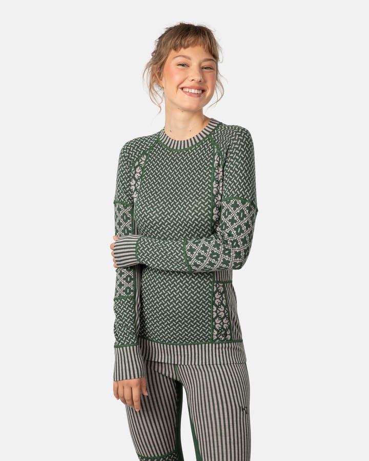 Kari Traa Women's Smekker Long Sleeve Thyme Kari Traa Kari Traa Women's Smekker Long Sleeve Thyme Kari Traa
