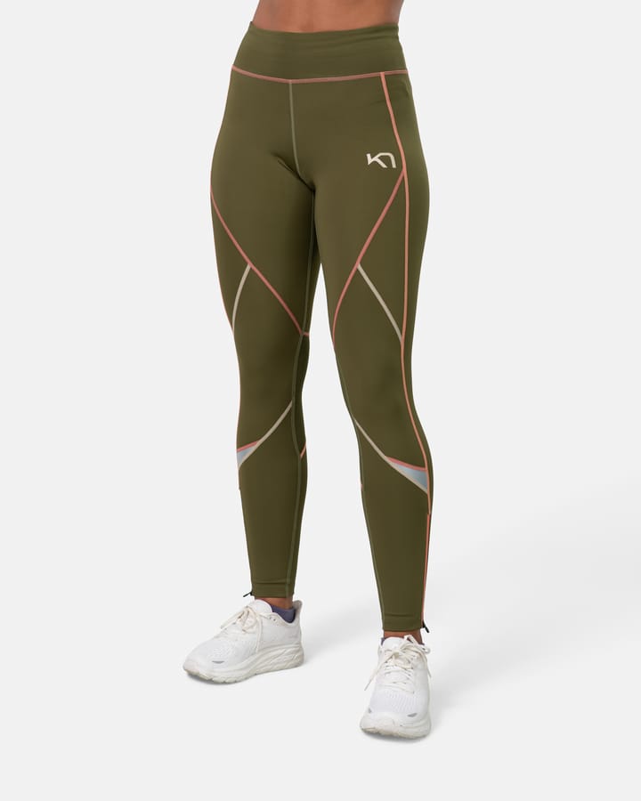 Kari Traa Women's Louise 2.0 Tights Dark Olive Green Kari Traa