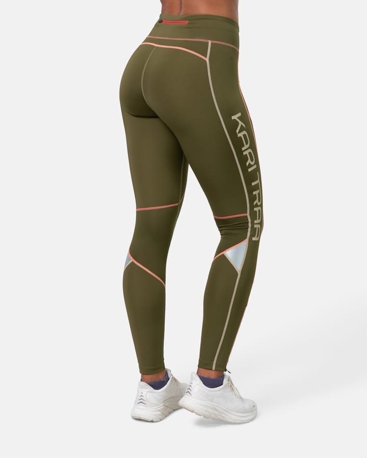 Kari Traa Women's Louise 2.0 Tights Dark Olive Green Kari Traa