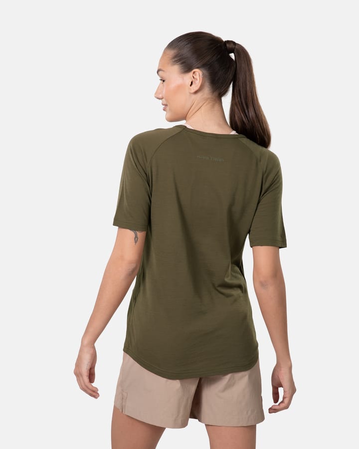 Kari Traa Women's Ane Short Sleeve Dark Olive Green Kari Traa